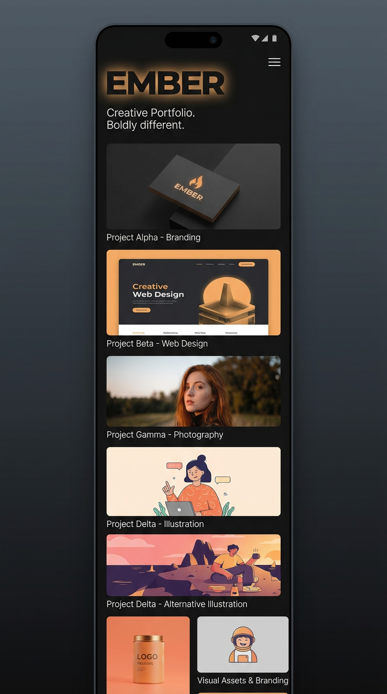 Ember Lab Studio Showcase Studio - We Build Fully Customized Websites